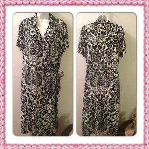 ✔️ Beautiful stretch wrap around dress