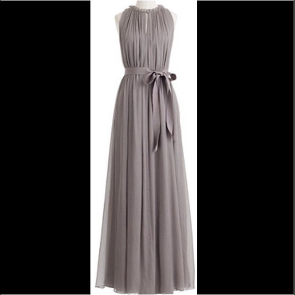 NWT J Crew Graphite Rosa Bridesmaid Dress