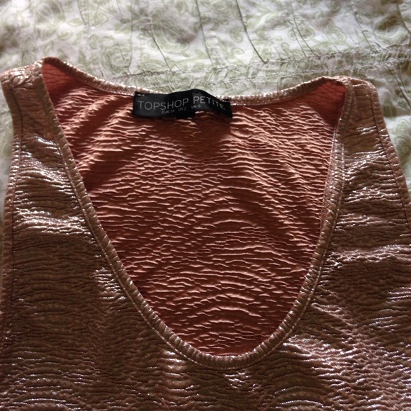 Metallic cami