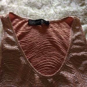 Metallic cami