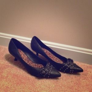 2 Mia 1" heels (black)