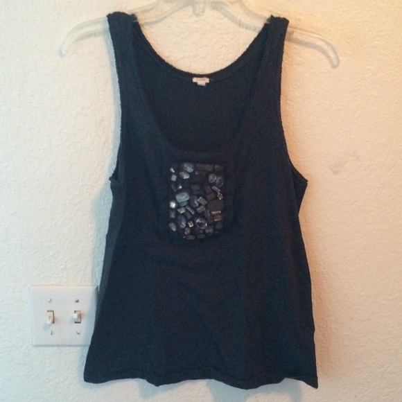 ❌sold❌ Jeweled sweater tank