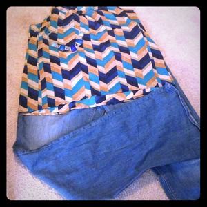 Charlotte Russe low rise flare jean