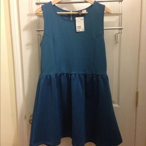 Blue dress