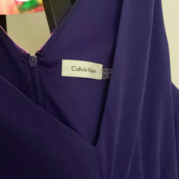 Calvin Klein purple dress - Picture 2 of 4