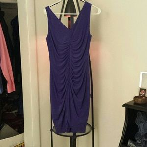 Calvin Klein purple dress