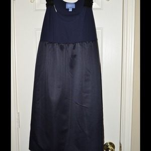 Vera wang blue sequin dress.