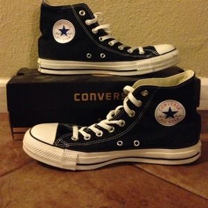 Black High Top Converse