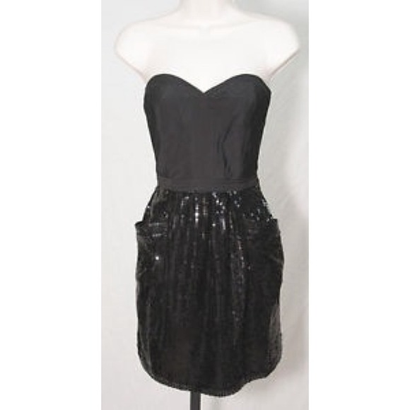 ✂️SOLD✂️Pure Sugar Quilted Corset Sequined Dress - Picture 3 of 3