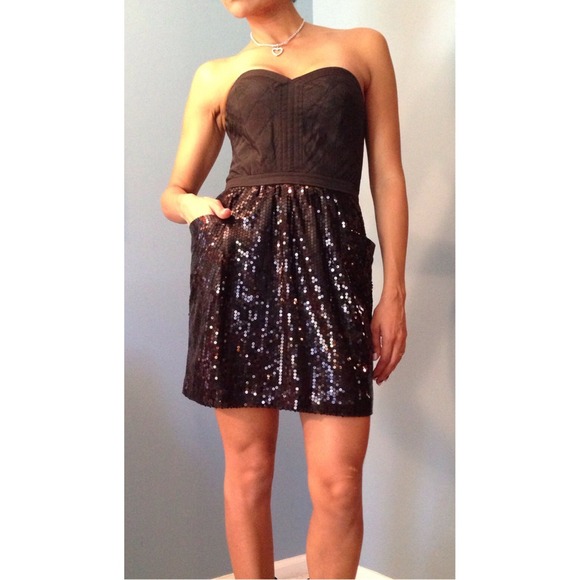 Pure Sugar Dresses & Skirts - ✂️SOLD✂️Pure Sugar Quilted Corset Sequined Dress