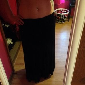 Black Maxi Skirt