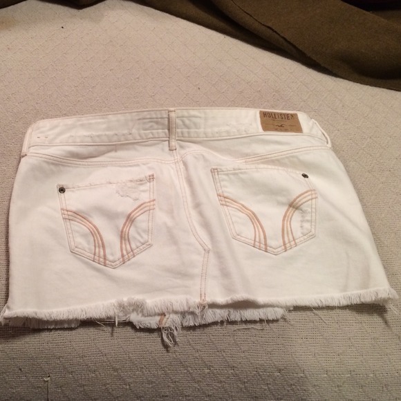 White  miniskirt
