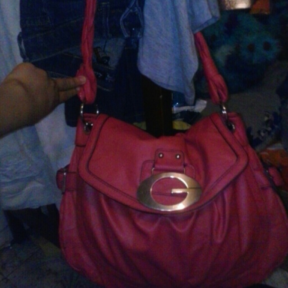 Pink Original GUESS Handbag - Picture 1 of 1