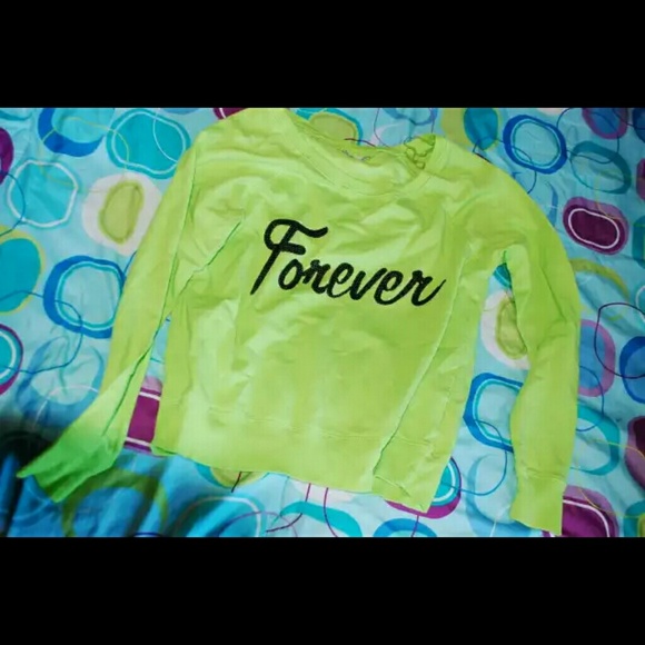 Lime green forever crewneck - Picture 1 of 1