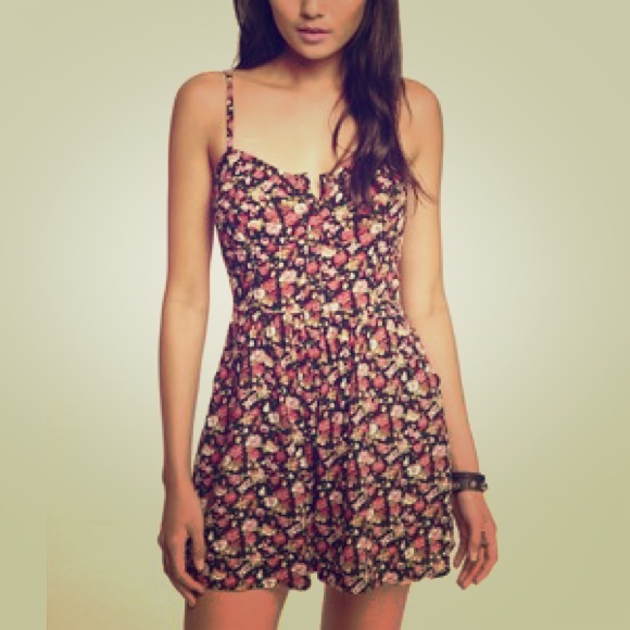 Express Pants - Floral romper for sale.