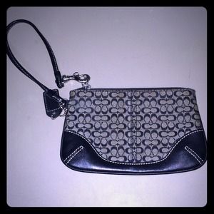 Authentic coach wristlet