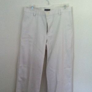 Men's white IZOD dress pants