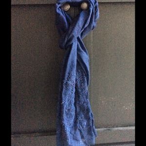 Navy blue Talbot scarf for sale