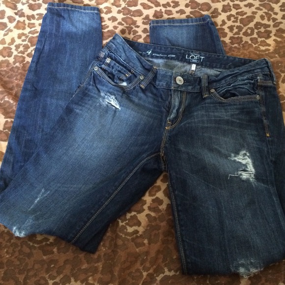 Ann Taylor Denim - Anne Taylor "Loft" Modern Slim Jeans