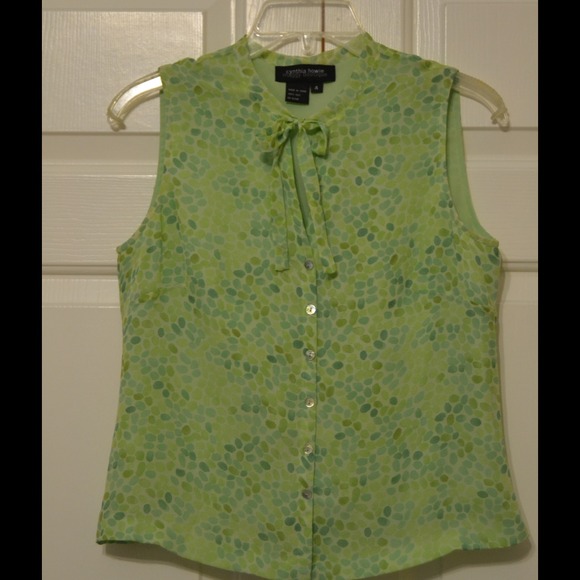 Pretty green/lime two piece dress.