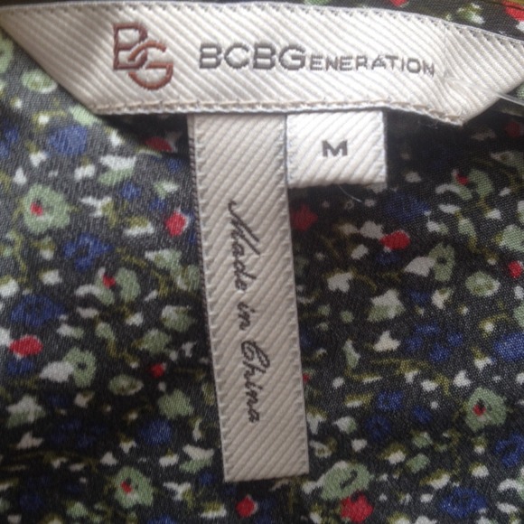 BCBG Green Wrap Dress - Picture 3 of 3