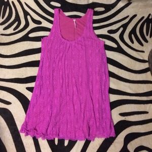Free People Lace Shift Dress
