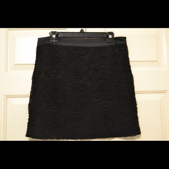 Black skirt.