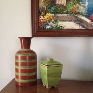 Decor - jar and candle