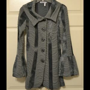 Beautiful Chic black and gray shades jacket