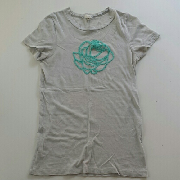 Gray J. Crew Tee