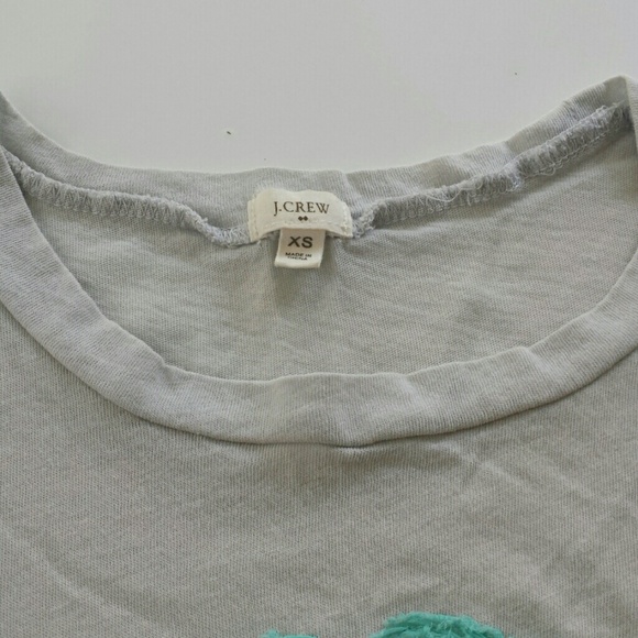 Gray J. Crew Tee - Picture 3 of 3