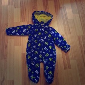 3 - 6 months baby snow suit.