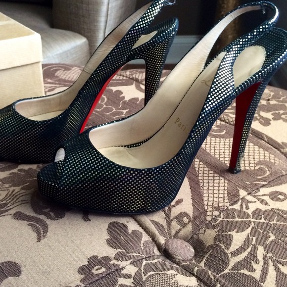 Beautiful Slingback Louboutins in a size 39