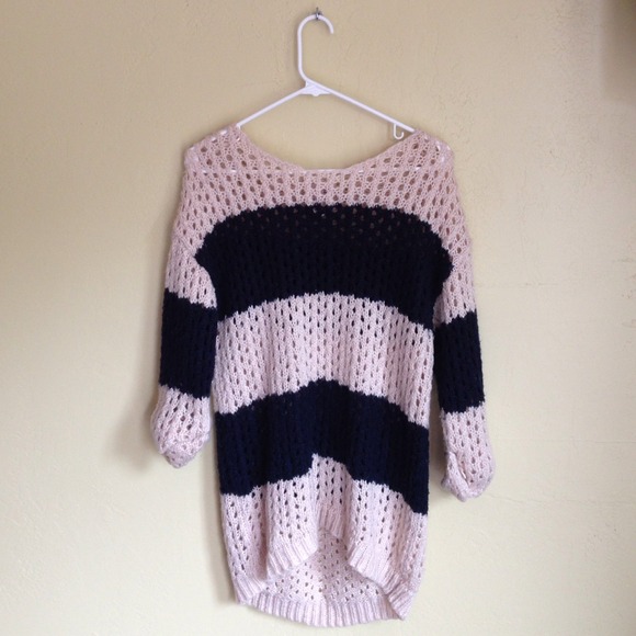 Slouchy Striped Sweater