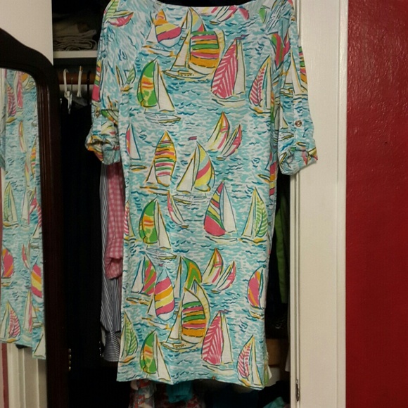 --SOLD--Lilly Pulitzer Cassie in You Gotta Regatta