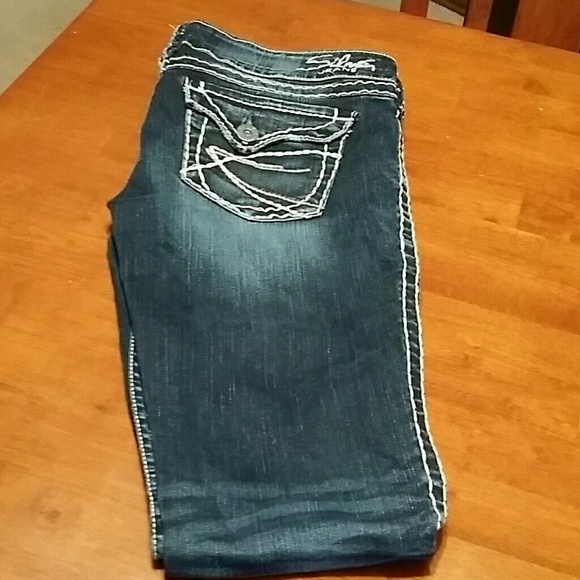 **SOLD** Silver jeans