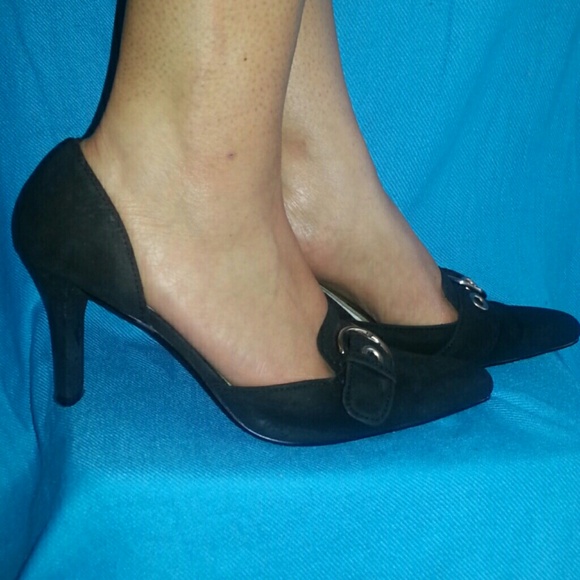 SEXY BLACK SHOES SZ 10W