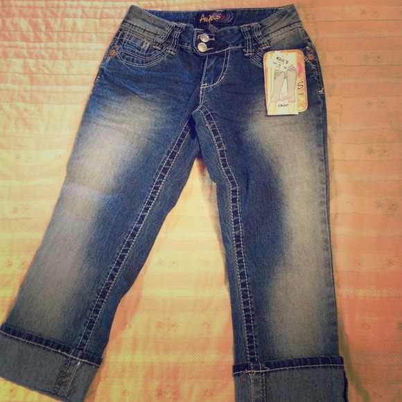 Angels crop jeans. Brand new
