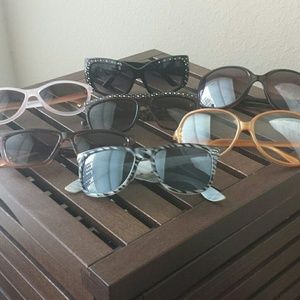 7 pairs of sunglasses!