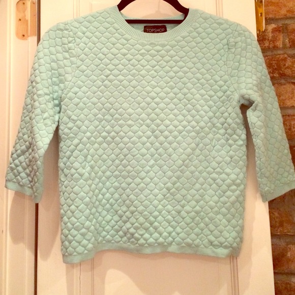 Topshop light blue sweater