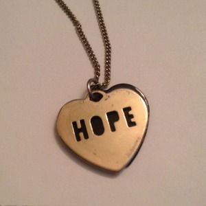 "Hope" necklace