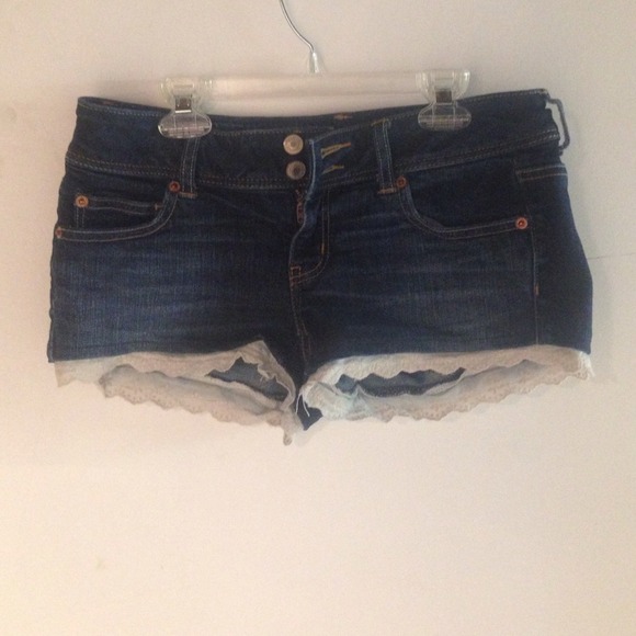 American eagle denim shorts