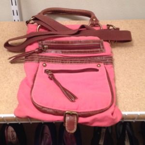 Maurice's Pink Cross Body Bag