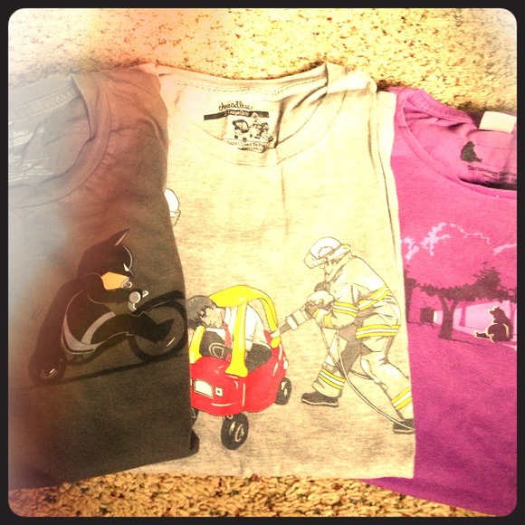 Lot of three Threadless T-Shirts XL