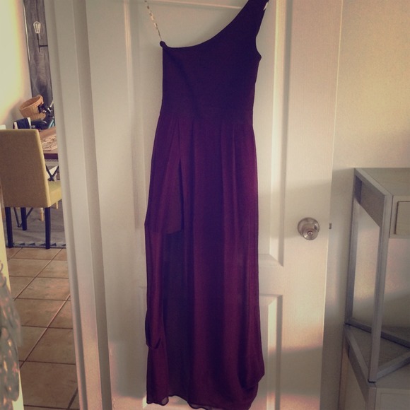 Stretta Deep Purple cocktail dress