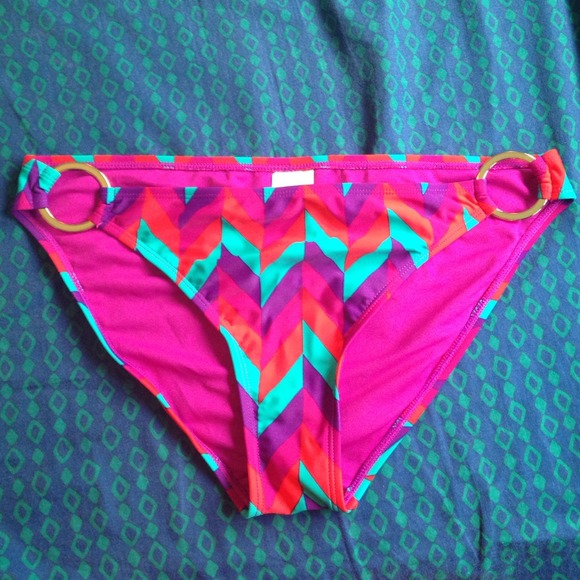 Purple, blue, and red bikini bottom 💜💙❤️