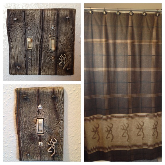 Browning buckmark bathroom set, hunting, camo