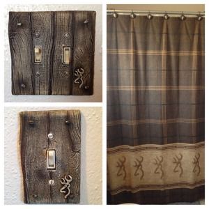 Browning buckmark bathroom set, hunting, camo