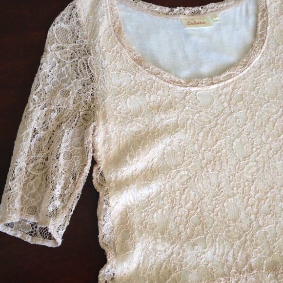 Peplum Lace Top from Anthropologie - Picture 4 of 4