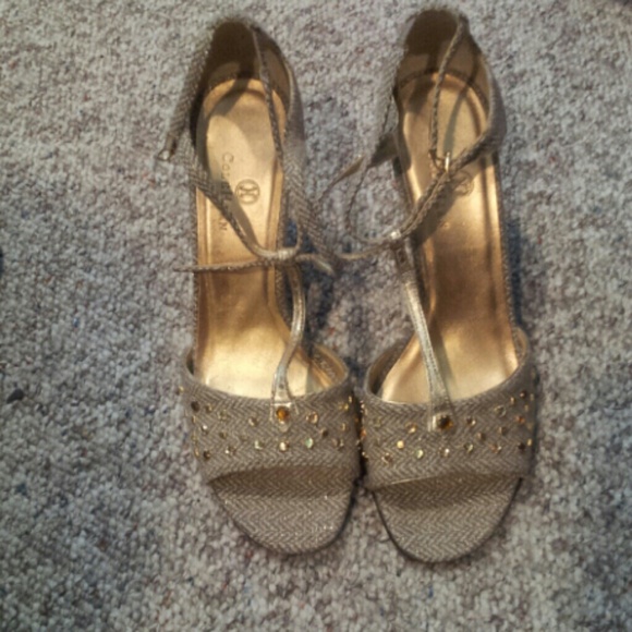 Tweed Cole haan sandles